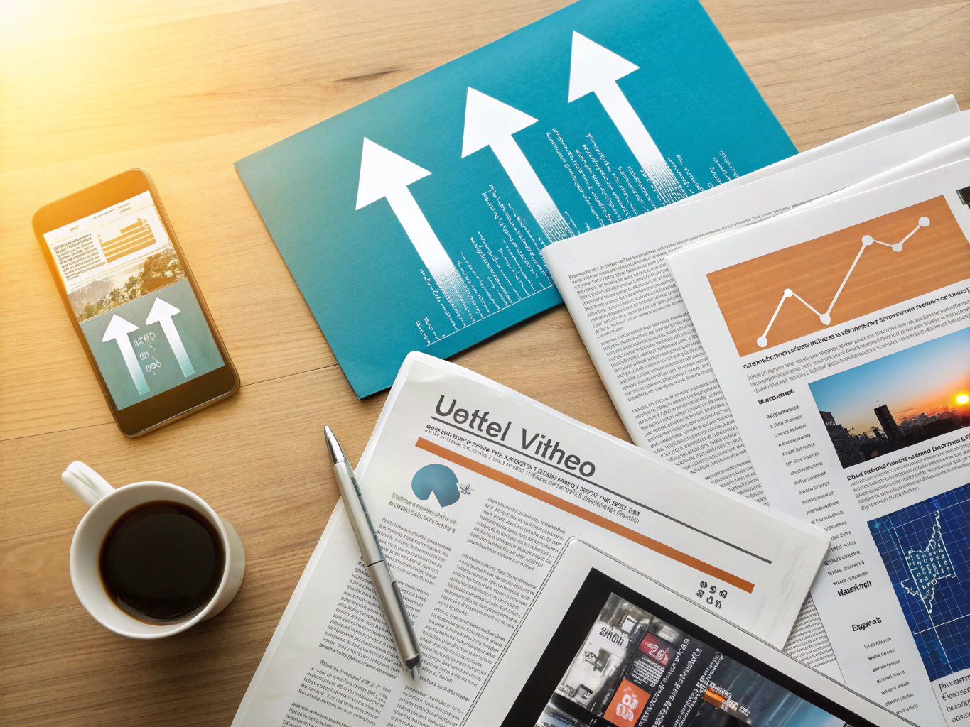 Modern tech publication and book covers